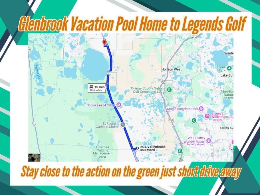 Glenbrook Vacation Poolspa Home Orlando Exterior foto
